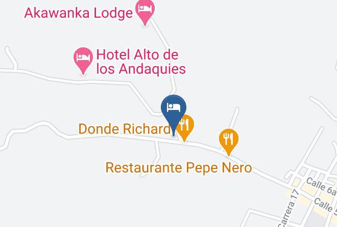 San Agustin - Hospedaje Andino Maps