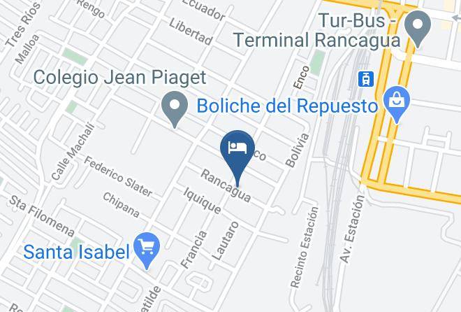 Cachapoal Province - Hospedaje Angelica Maps