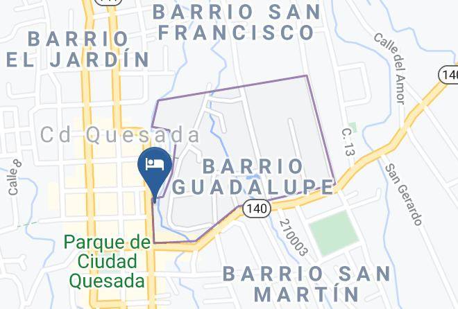 San Carlos - Hospedaje Angeluz Maps