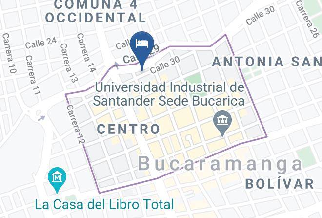 Bucaramanga - Hospedaje Angola Maps