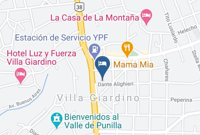 Punilla Department - Hospedaje Anita Maps