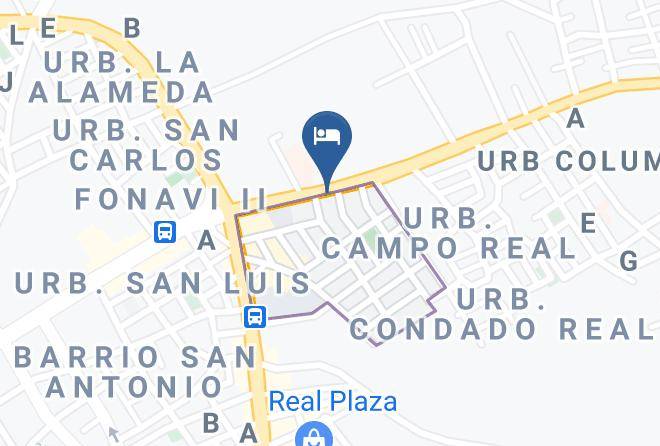 Cajamarca - Hospedaje Aposentos Del Inca Maps