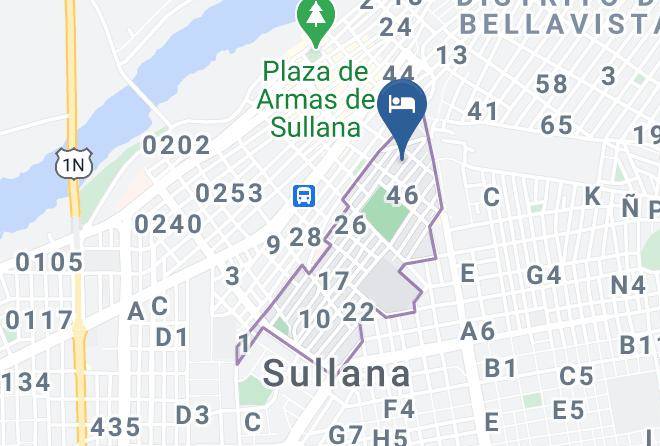 Sullana - Hospedaje Aventura Maps