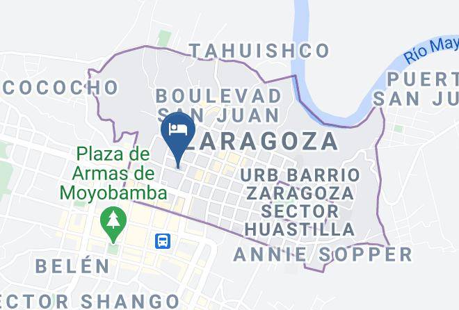 Moyobamba - Hospedaje Bachig Maps