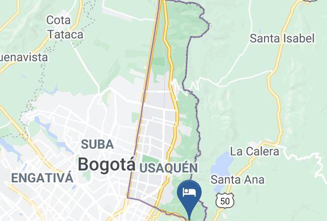 Bogota - Hospedaje Baden Maps