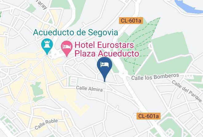 Segovia - Hospedaje Bar El Gato Maps