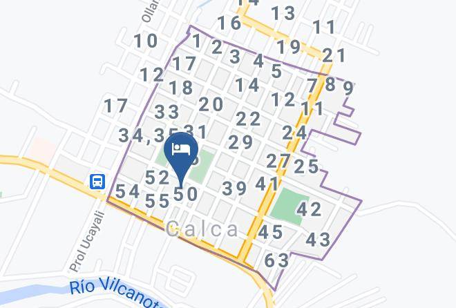 Calca - Hospedaje Calca Valle Sagrado Maps