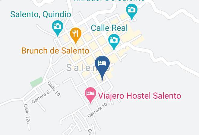 Salento - Hospedaje Camino Real Maps