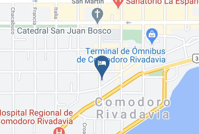 Escalante - Hospedaje Cari Hue Maps