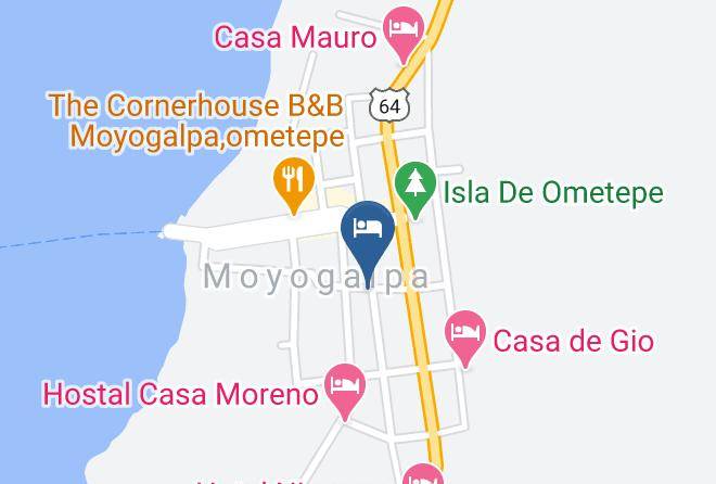 Moyogalpa - Hospedaje Central Maps