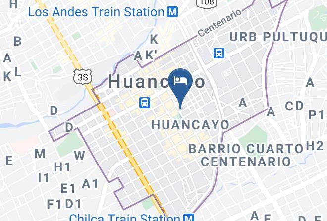 Huancayo - Hospedaje Centro Maps