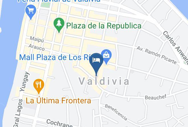 Valdivia Province - Hospedaje Centro Valdivia Maps