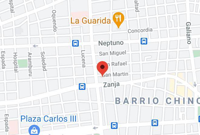 Centro Habana - Hospedaje Cerquitica Maps