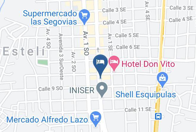 Esteli - Hospedaje Chepito Maps