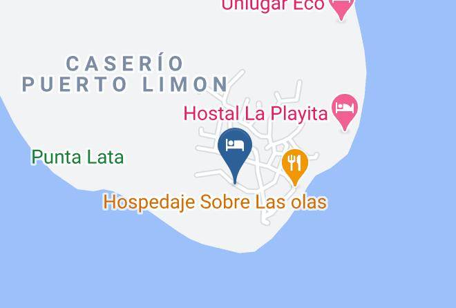 San Bernardo Del Viento Monitos - Hospedaje Costa Azul Maps