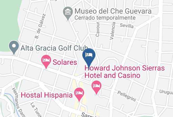 Santa Maria Department - Hospedaje Covadonga Maps