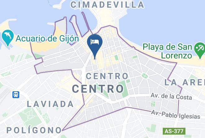 Asturias - Hospedaje Covadonga Maps