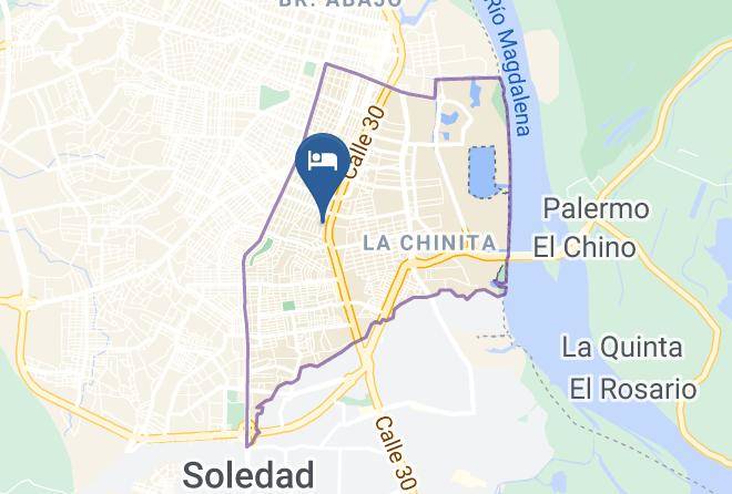 Barranquilla - Hospedaje Danisa Maps