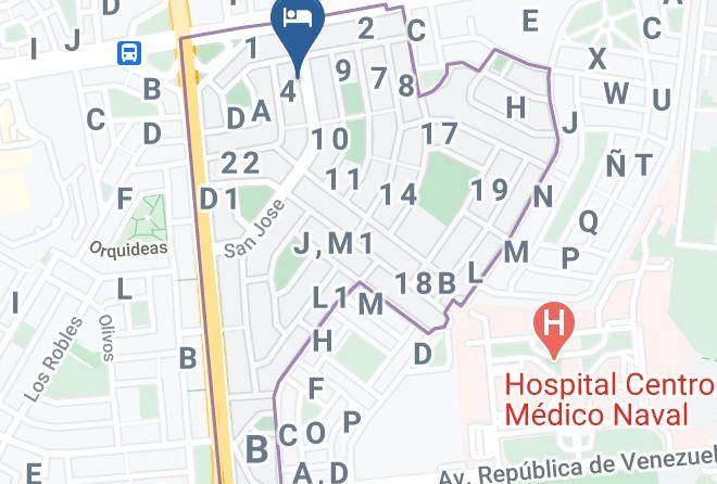 Bellavista - Hospedaje De Lidia Maps
