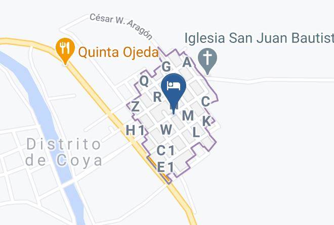 Calca - Hospedaje De Paz Maps