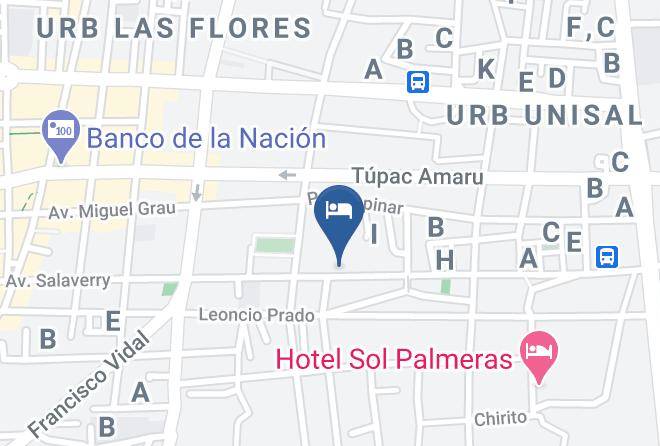 Huaura - Hospedaje Di Amantes Maps