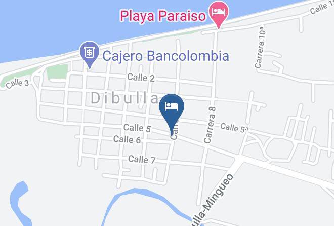 Dibulla - Hospedaje Dibulla Beach Maps