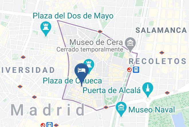 Madrid - Hospedaje Dolce Vita Maps