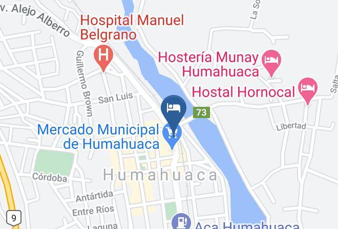 Humahuaca - Hospedaje Don Berno Maps