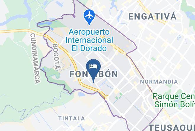Bogota - Hospedaje Don Olivo Maps
