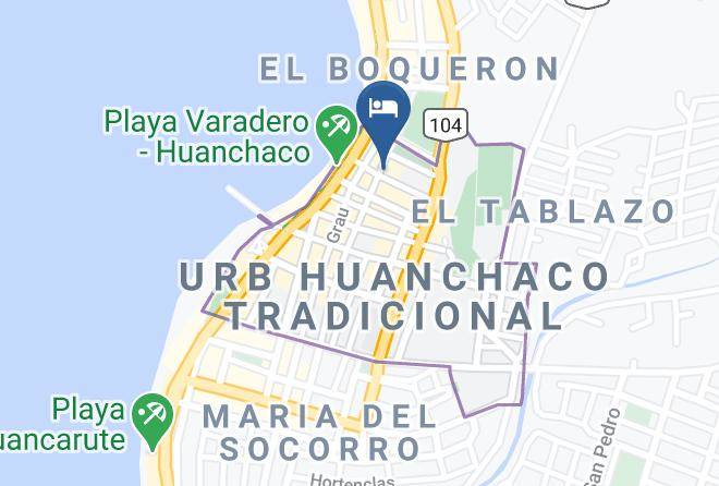 Trujillo - Hospedaje El Chinguirito Maps
