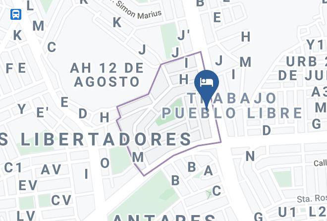 San Martin De Porres - Hospedaje El Clon Maps