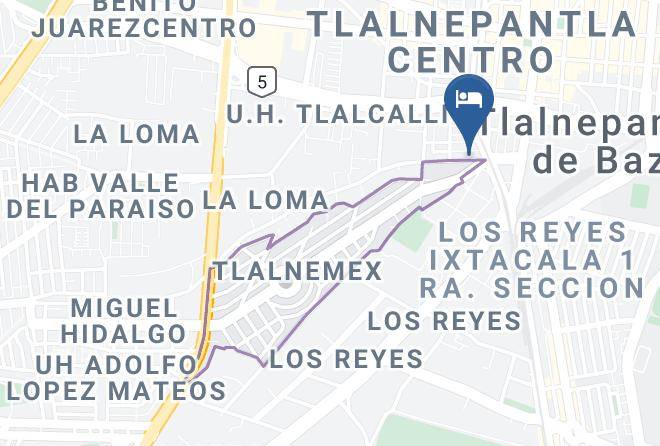Tlalnepantla De Baz - Hospedaje El Convento Maps