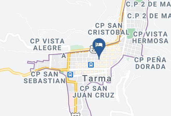 Tarma - Hospedaje El Dorado Maps