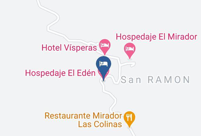 Hospedaje El Eden Map