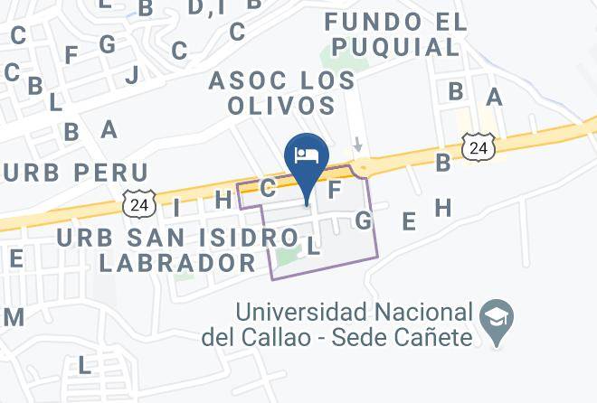Hospedaje El Ensueno Map