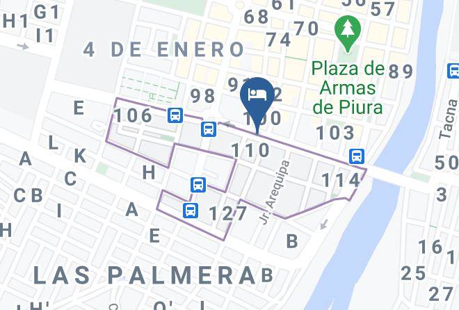 Piura - Hospedaje El Farol Maps