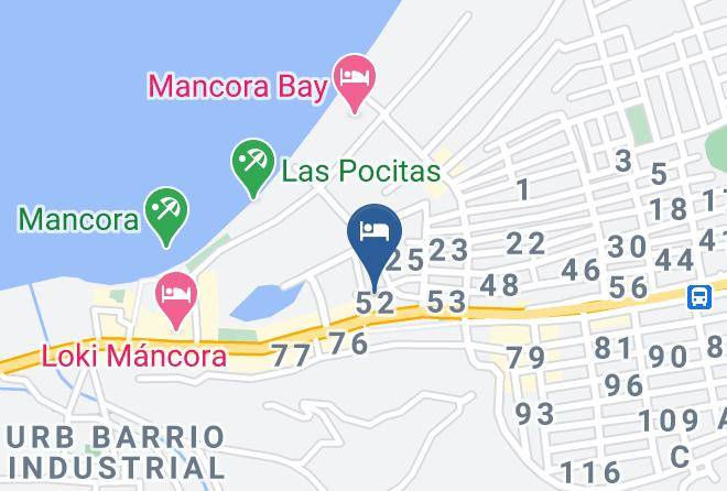 Talara - Hospedaje El Latino Maps