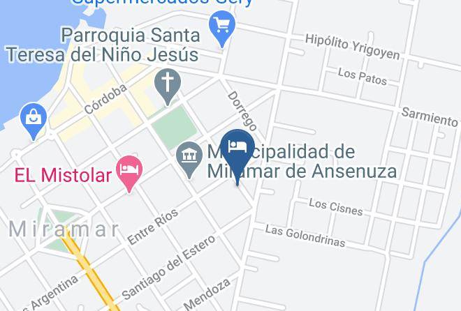 San Justo Department - Hospedaje El Reencuentro Maps