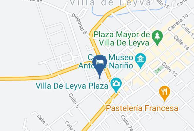 Villa De Leyva - Hospedaje Elohe Maps