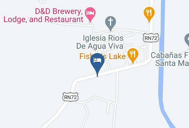Santa Cruz De Yojoa - Hospedaje En El Lago Maps