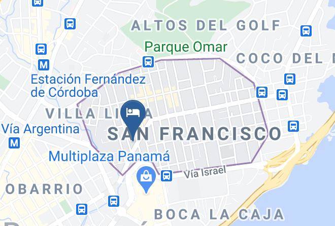 San Francisco - Hospedaje En San Blas Maps