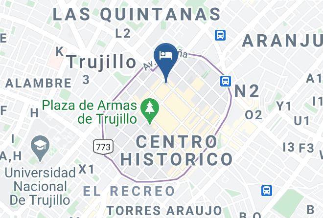 Trujillo - Hospedaje Ensueno Maps