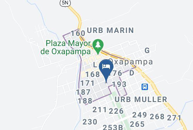 Oxapampa - Hospedaje Esperanza Maps
