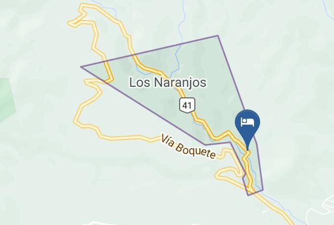 Boquete - Hospedaje Familiar Dona Tita Maps