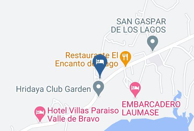 Valle De Bravo - Hospedaje Familiar Nenufares Maps