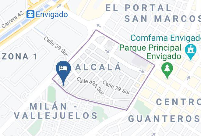 Envigado - Hospedaje Family Tour Maps