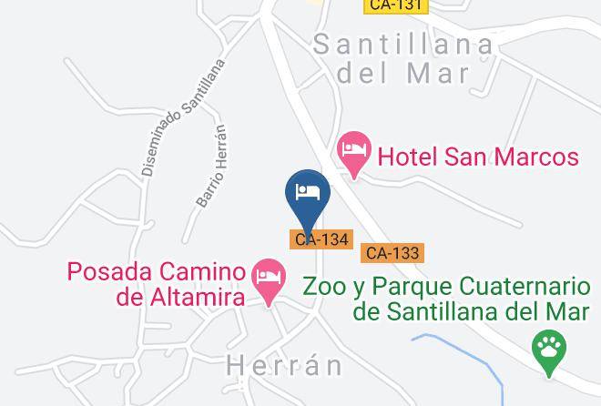 Santillana - Hospedaje Fernando Maps