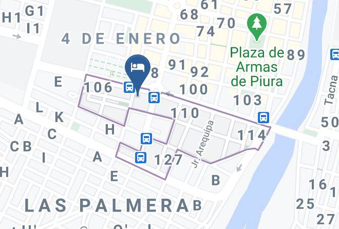 Piura - Hospedaje Gabriel Maps