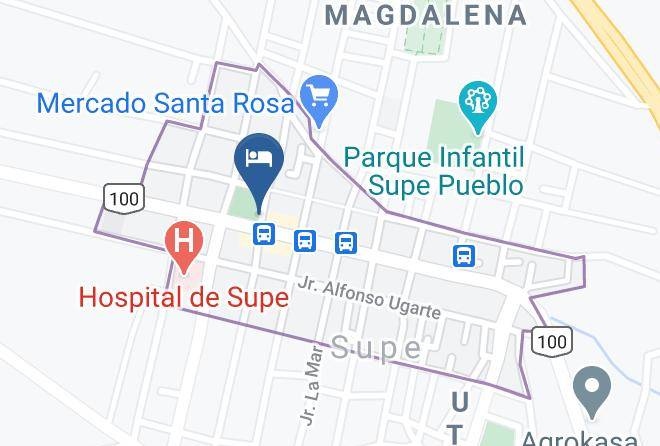 Barranca - Hospedaje Grau Maps