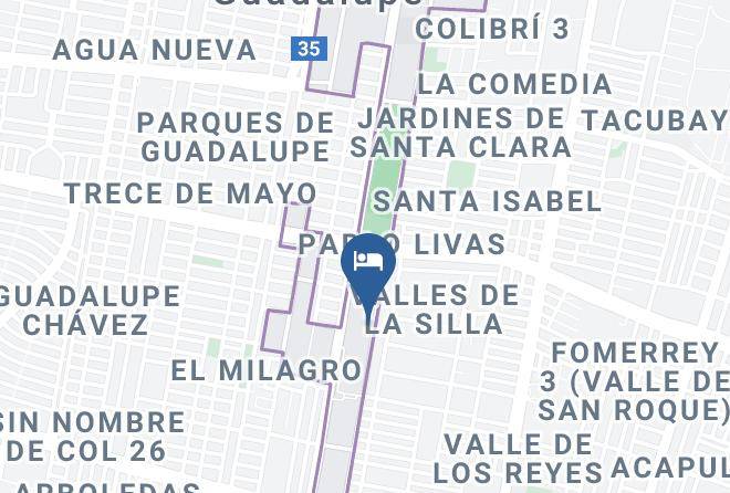 Guadalupe - Hospedaje Guadalupe Maps